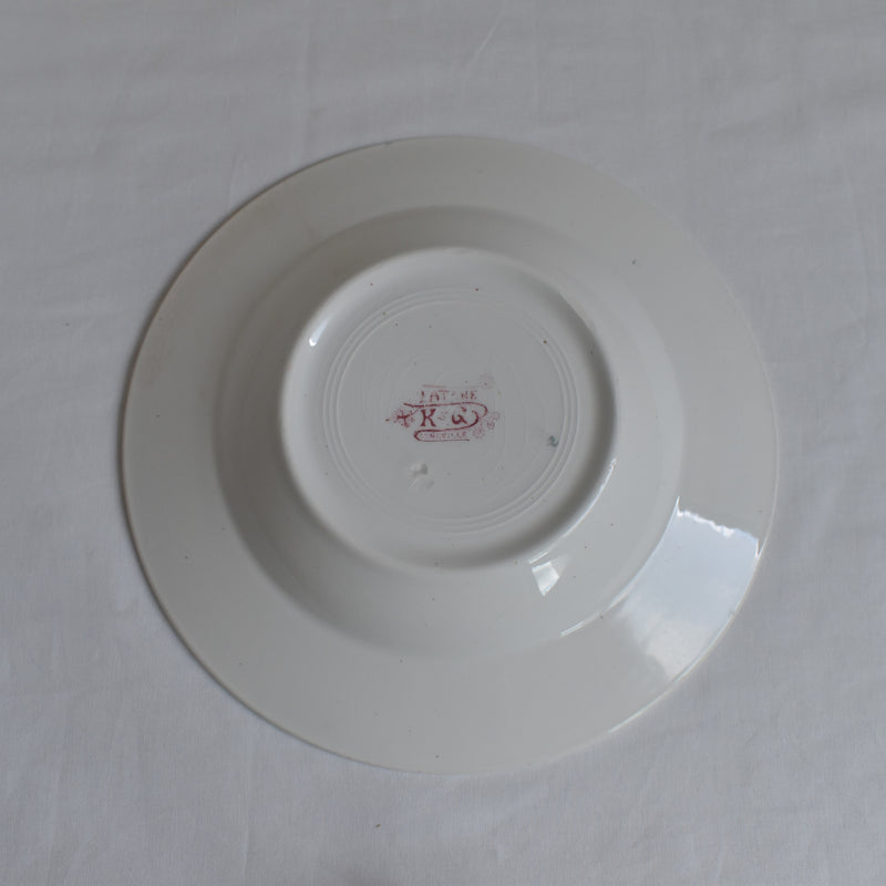 Antique Deep Dish K&G Luneville Platane C