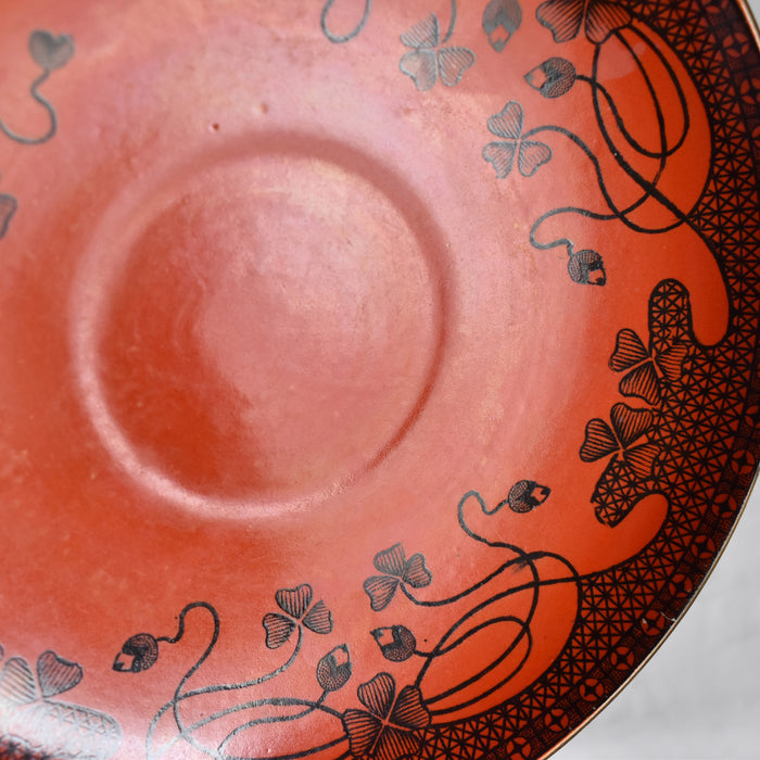 アンティーク カップ&ソーサー サルグミンヌ Trefle A