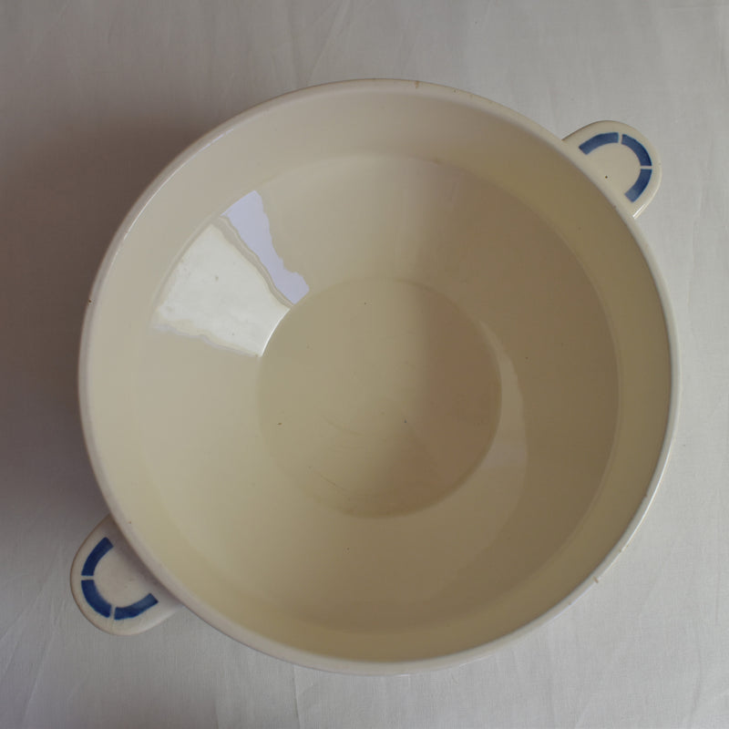 Antique soup tureen Badonviller Aurore