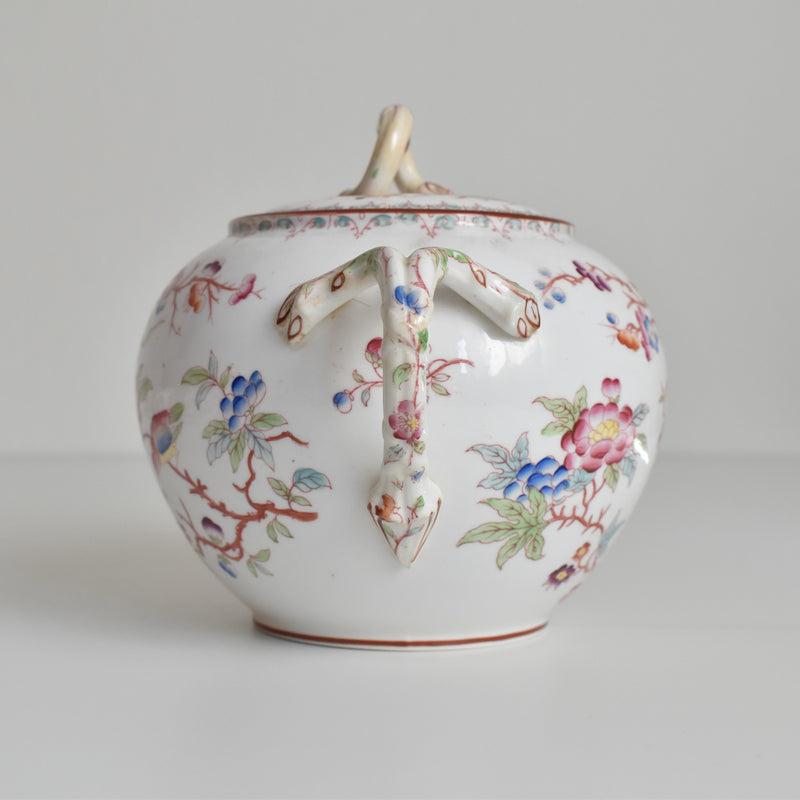 Antique Sugar Pot Sarreguemines Minton 252