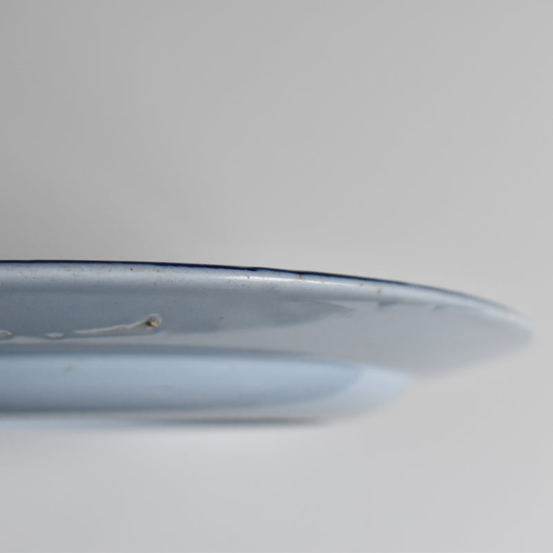 Antique Plate Creil et Montereau Japon 23.5cm
