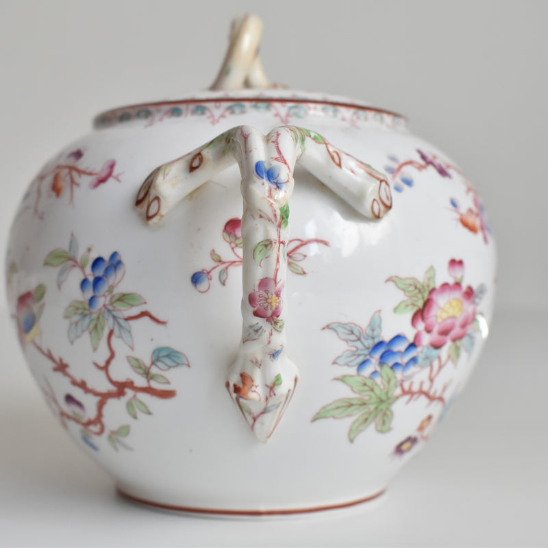 Antique Sugar Pot Sarreguemines Minton 252