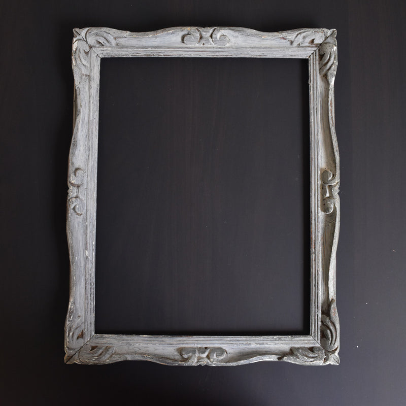 Antique Frame Square Grey