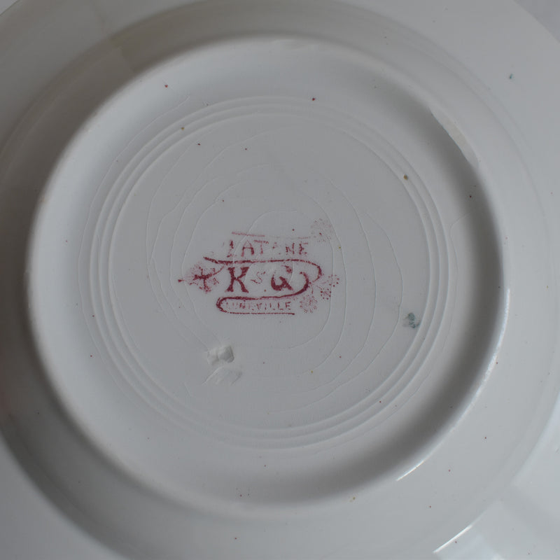 Antique Deep Dish K&G Luneville Platane C