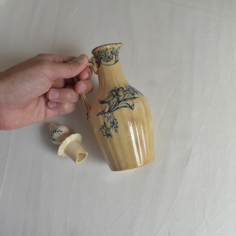 Antique Oil & Vinegar Bottle, Salins Kiln