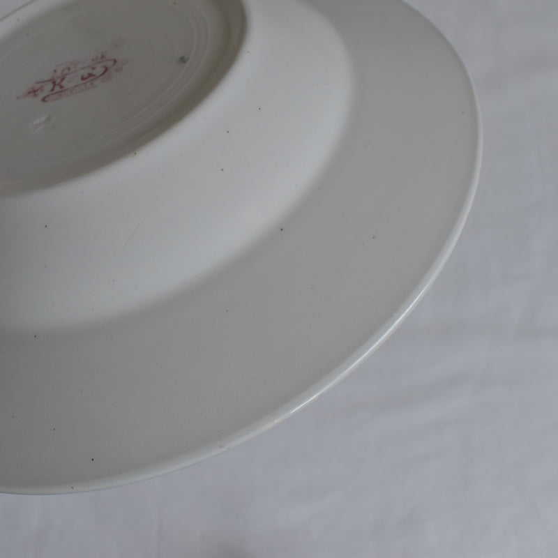 Antique Deep Dish K&G Luneville Platane C