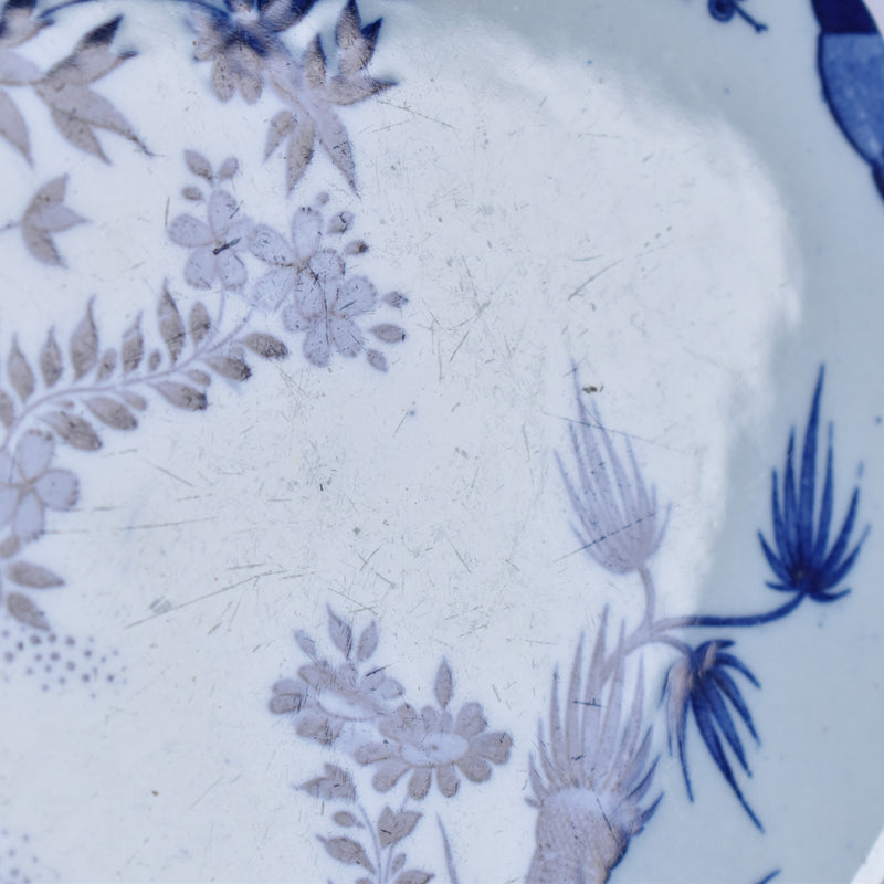 Antique Plate Creil et Montereau Japon 23.5cm