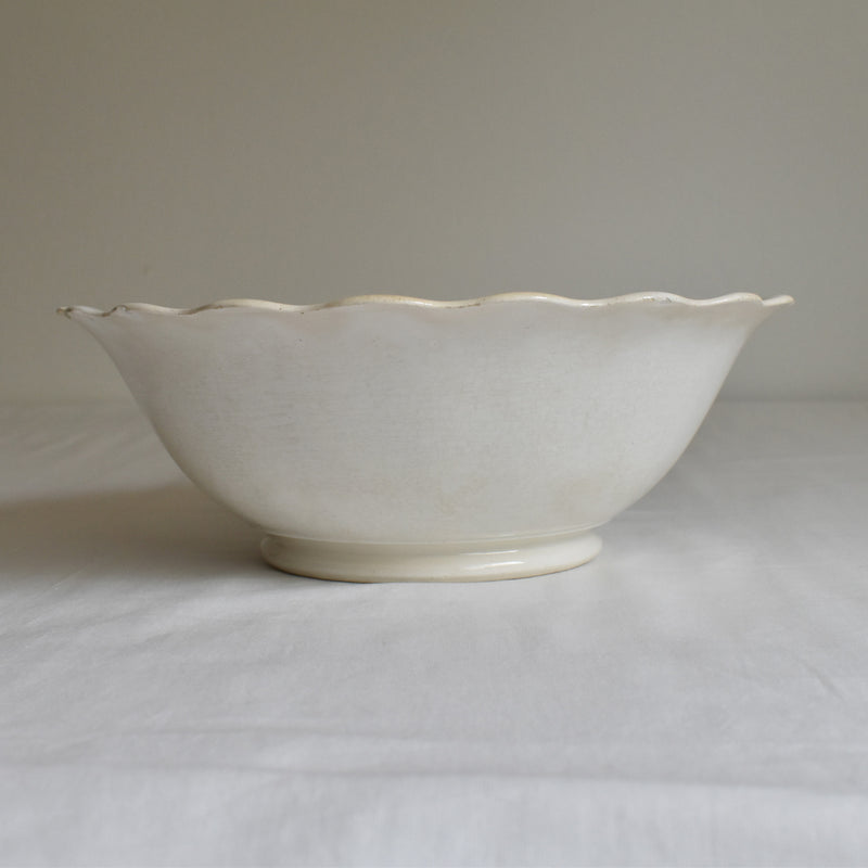 Antique salad bowl, Longwy