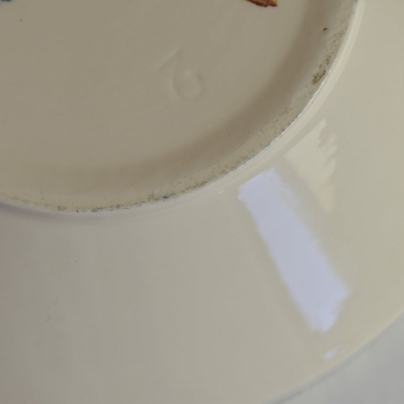 Antique soup tureen Badonviller Aurore