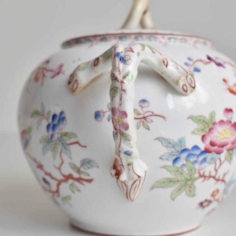 Antique Sugar Pot Sarreguemines Minton 252