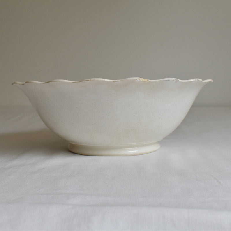 Antique salad bowl, Longwy