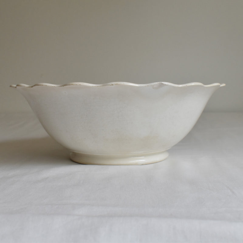 Antique salad bowl, Longwy