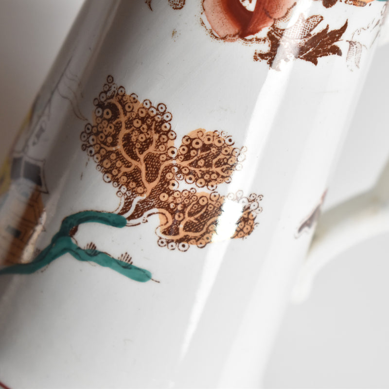 Antique Sarreguemines Creamer Kyoto