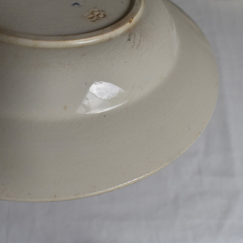 Antique Deep Dish U&C Sarreguemines Feria B