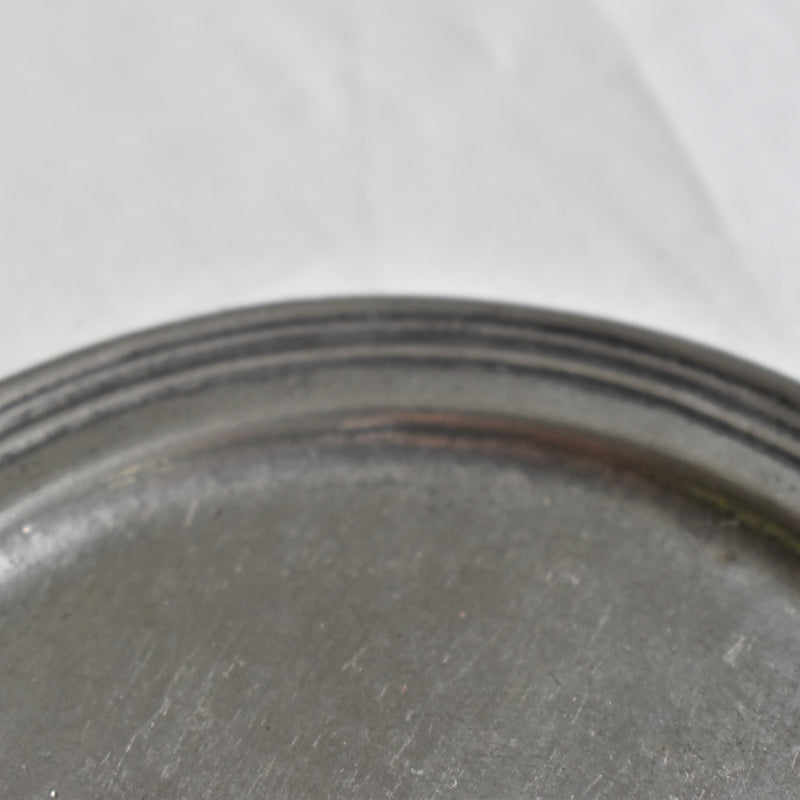 Vintage Pewter Bottle Tray