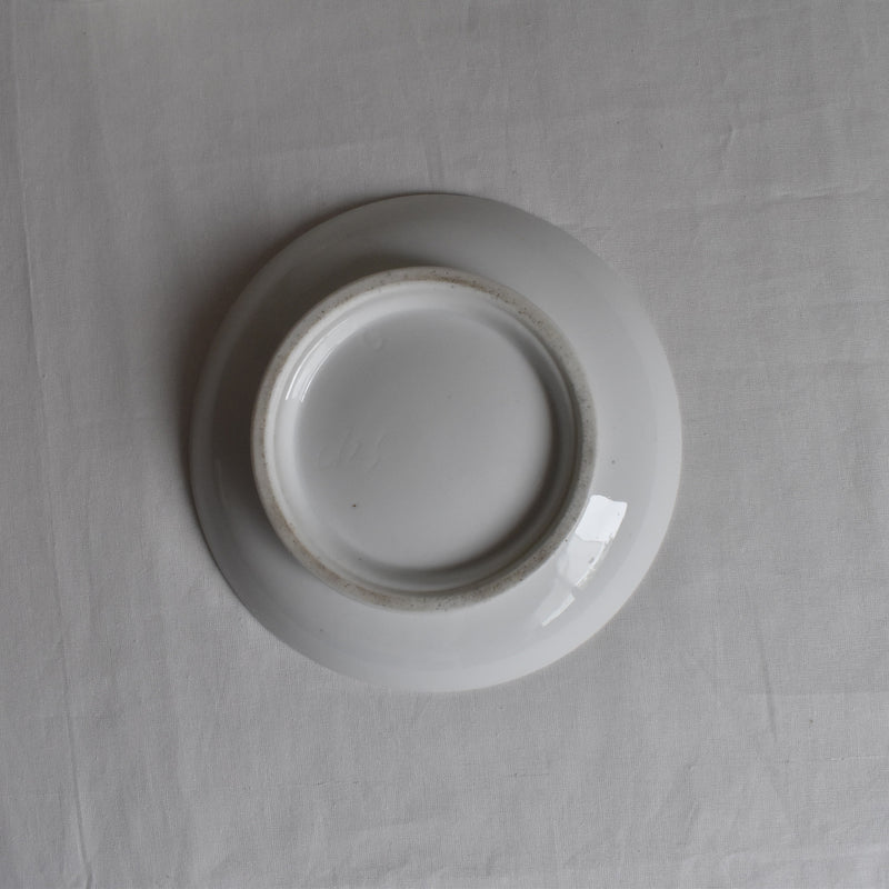 Vintage Large Chocolate Cup & Saucer, Porcelain
