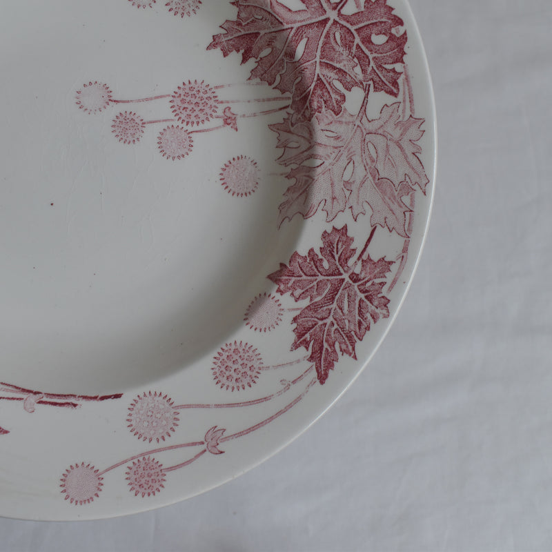 Antique Deep Dish K&G Luneville Platane C