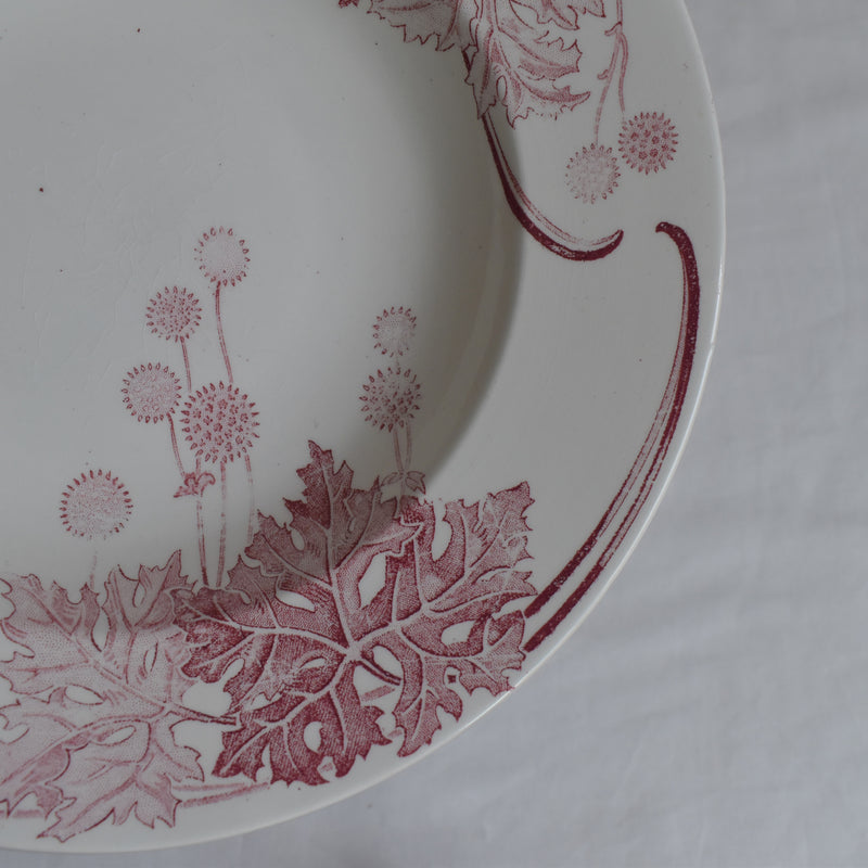 Antique Deep Dish K&G Luneville Platane C