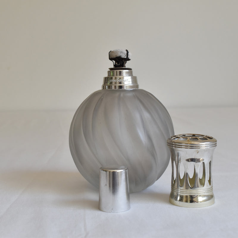 Vintage Lampe Berger glass