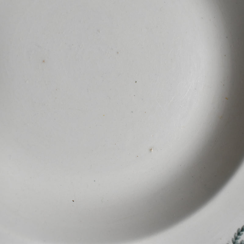 Antique Deep Plate, U&C Sarreguemines Nobilis