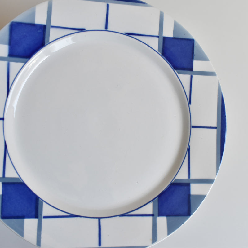 Vintage Plate Digoin & Sarreguemines Efel E
