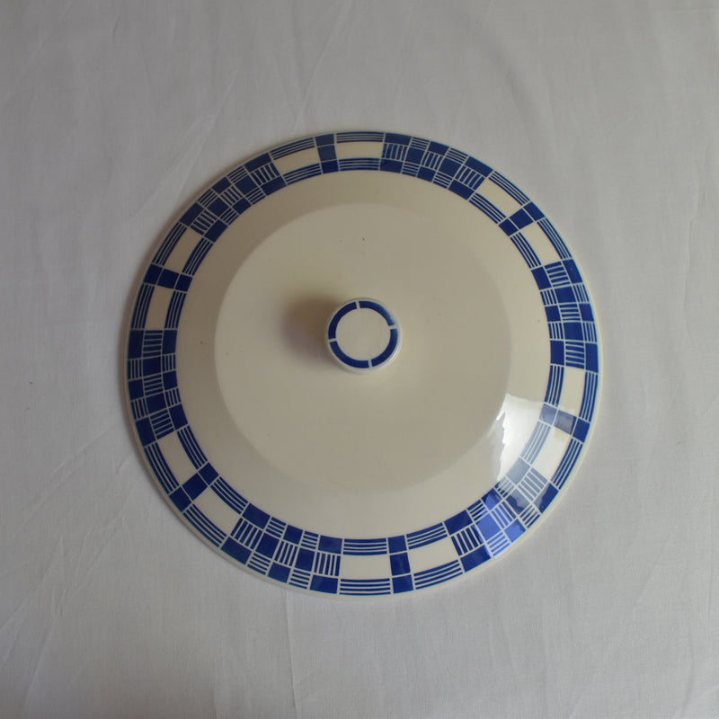 Antique soup tureen Badonviller Aurore