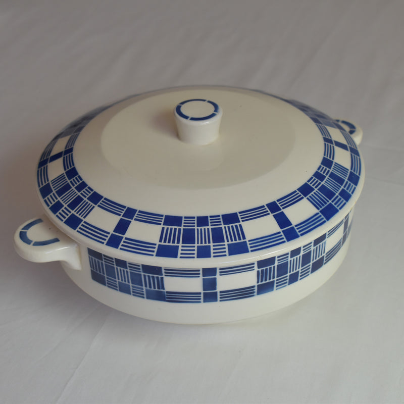 Antique soup tureen Badonviller Aurore