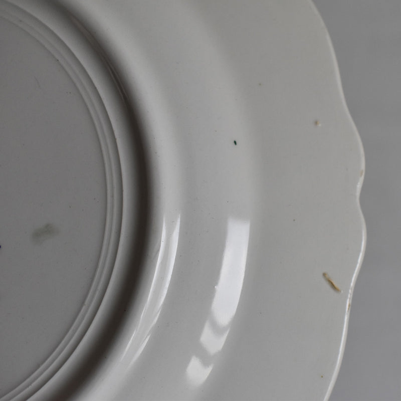 Vintage dessert plate, Sarreguemines, Lancaster