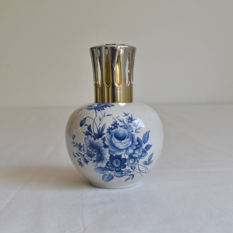 Vintage Lampe Berger Fleur Bleu