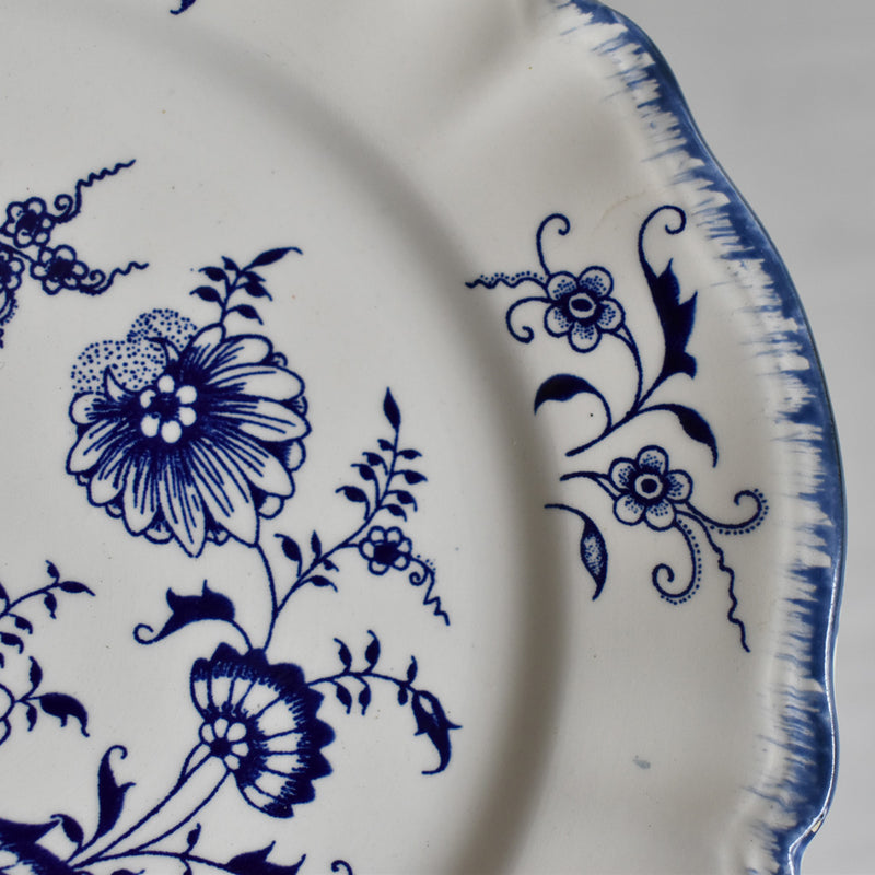 Vintage dessert plate, Sarreguemines, Lancaster