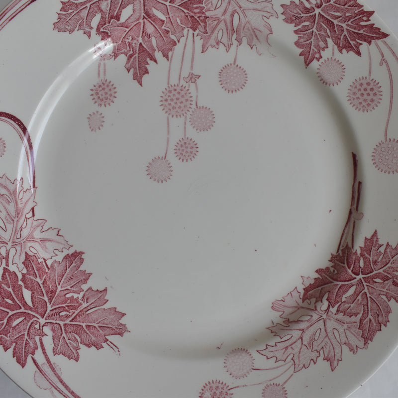 Antique Plate K&G Luneville Platane A