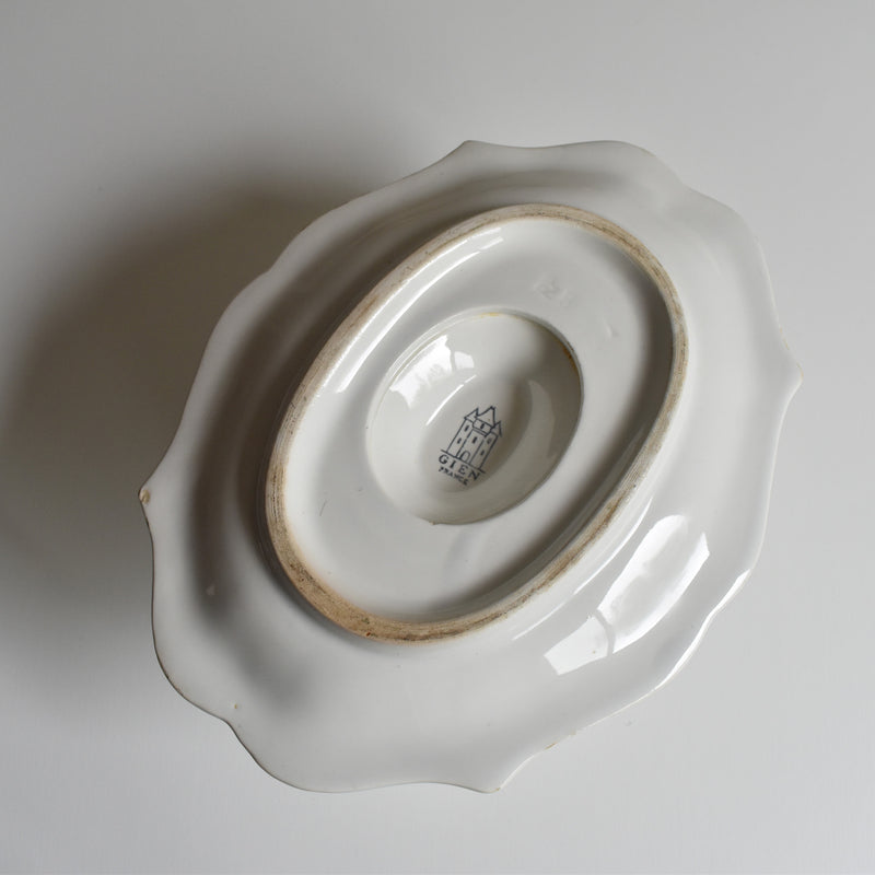 Antique Gien Sauce Boat