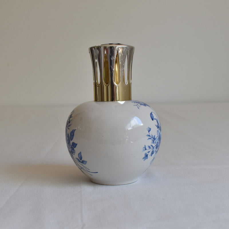 Vintage Lampe Berger Fleur Bleu