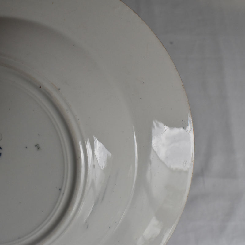 Antique Deep Plate, K&G Luneville, Tulipes A