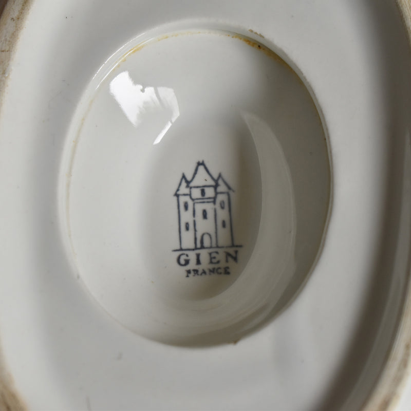 Antique Gien Sauce Boat