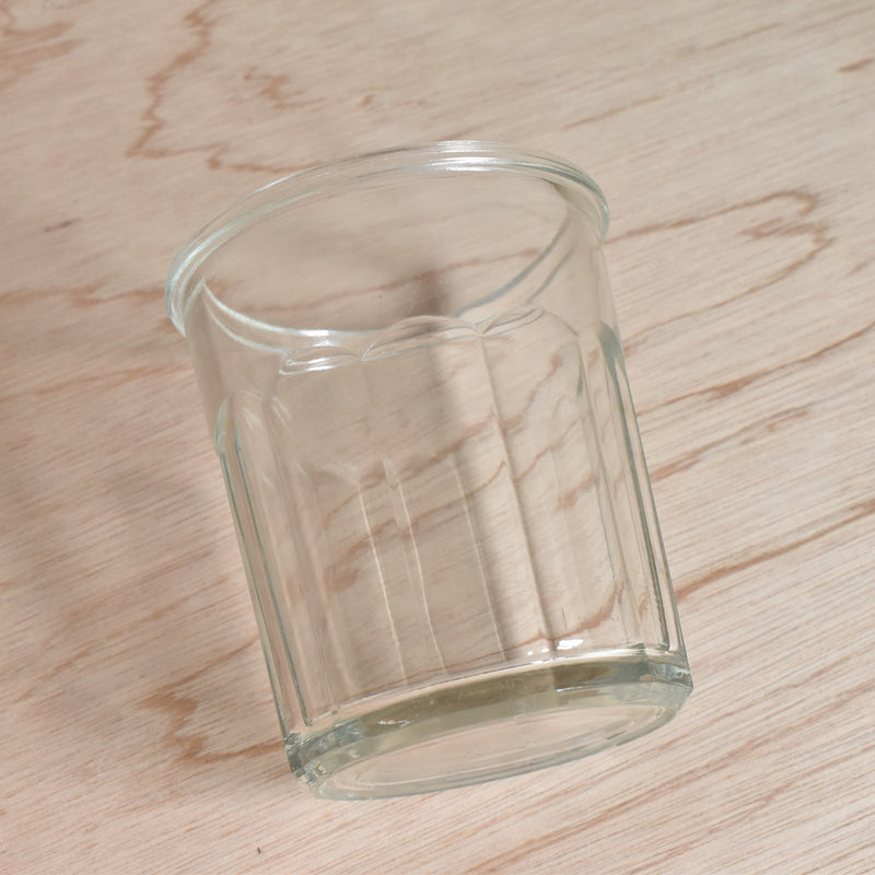 ガラス　ヴィンテージ　ジャムポット　1000