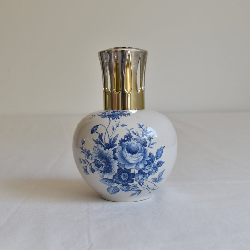 Vintage Lampe Berger Fleur Bleu