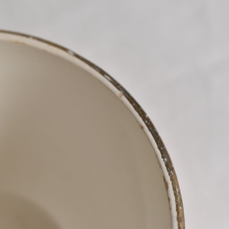 Antique Cup & Saucer Sarreguemines Trefle A