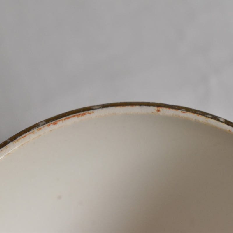 Antique Cup & Saucer Sarreguemines Trefle A