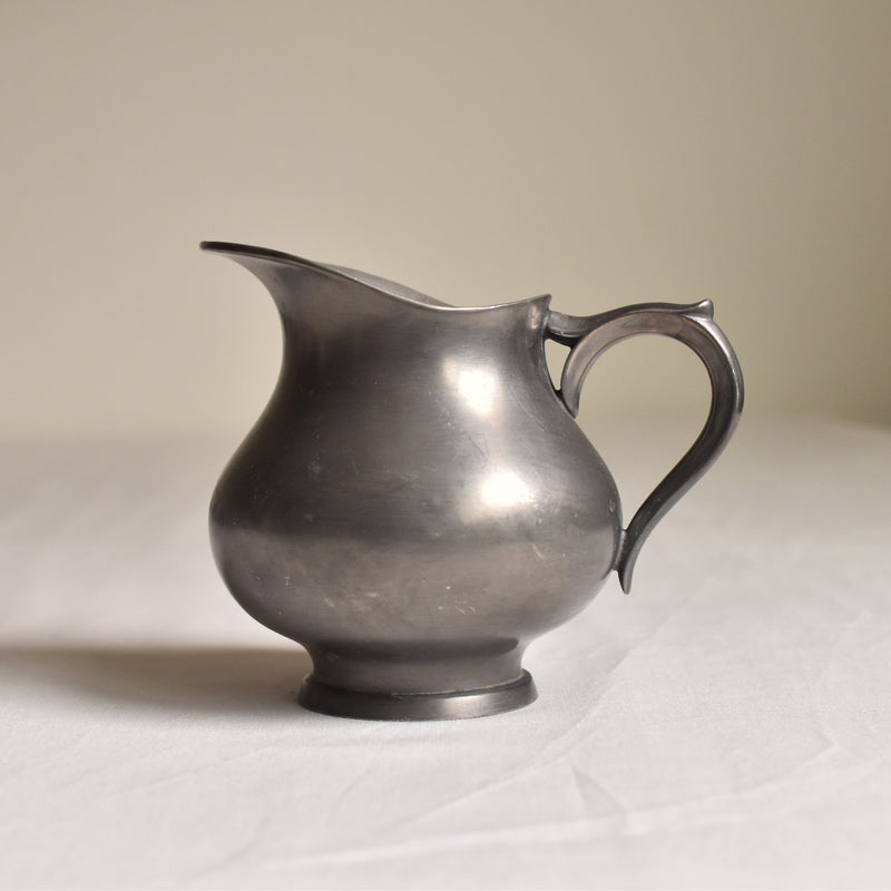 Vintage Pewter Small Pitcher B