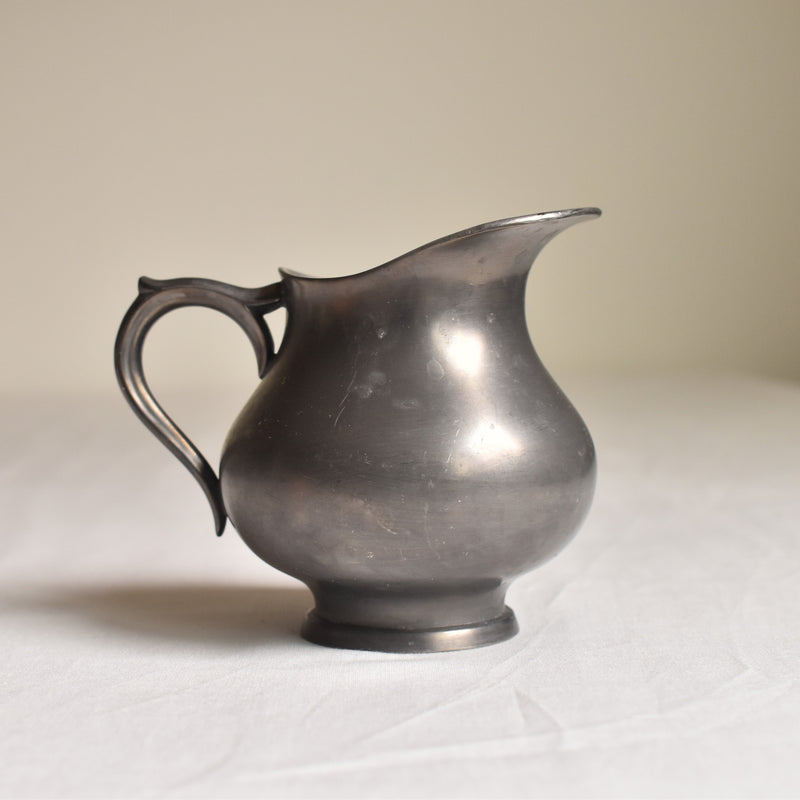 Vintage Pewter Small Pitcher B