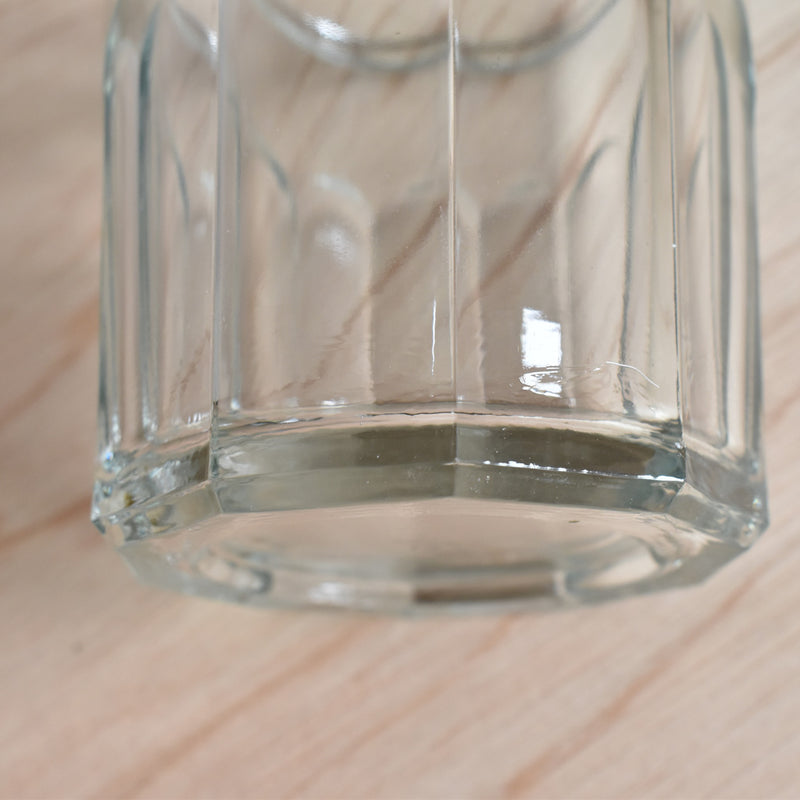 ガラス　ヴィンテージ　ジャムポット　750