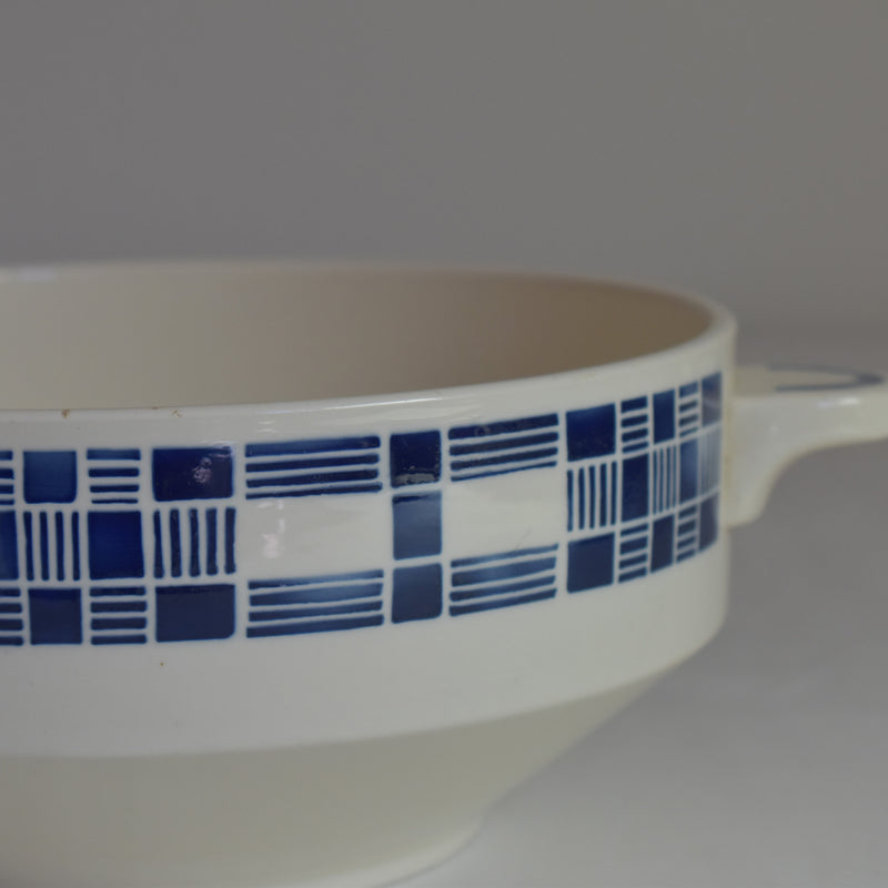 Antique soup tureen Badonviller Aurore