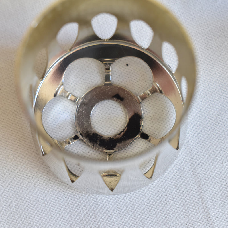 Vintage Lampe Berger Fleur Bleu