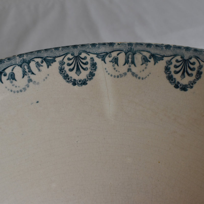 Antique salad bowl Choisy-le-Roi léna