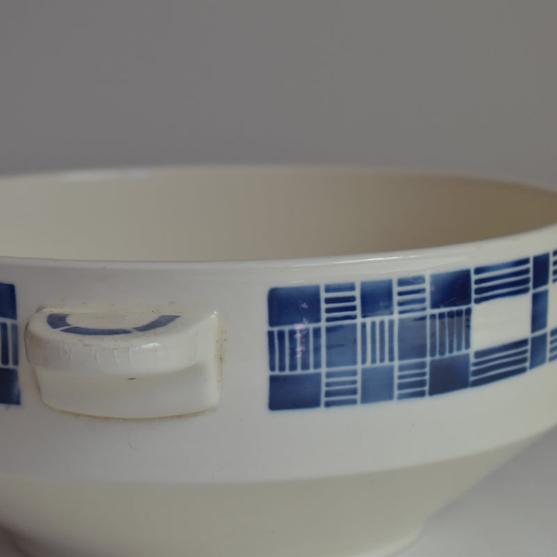 Antique soup tureen Badonviller Aurore