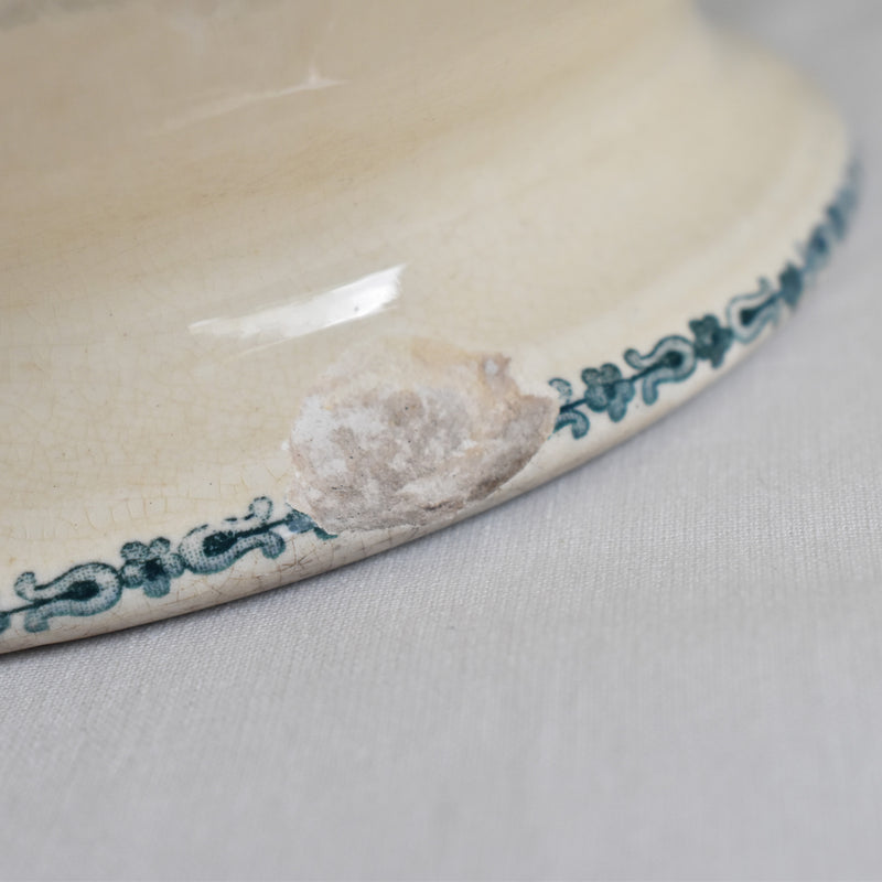 Antique salad bowl Choisy-le-Roi léna