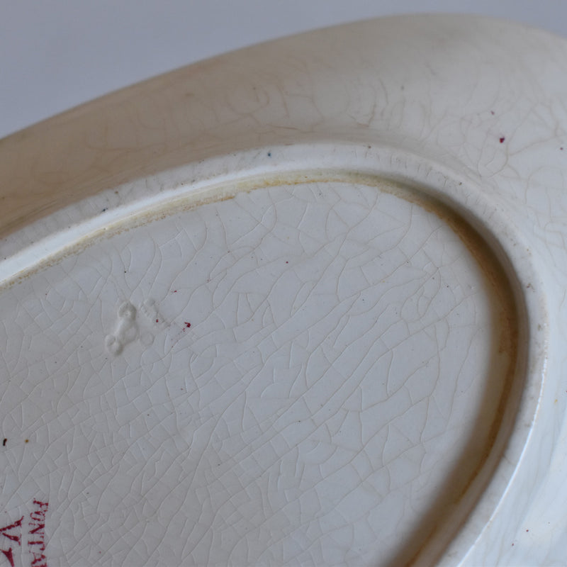 Antique Luneville Fontainebleau Bowl