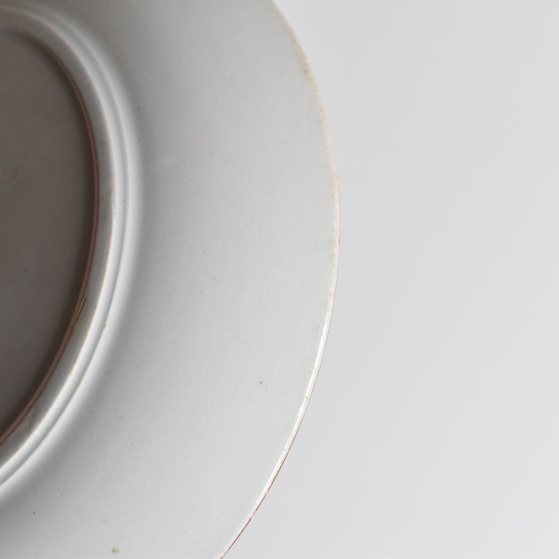 Antique Saucer, Sarreguemines, Kyoto A