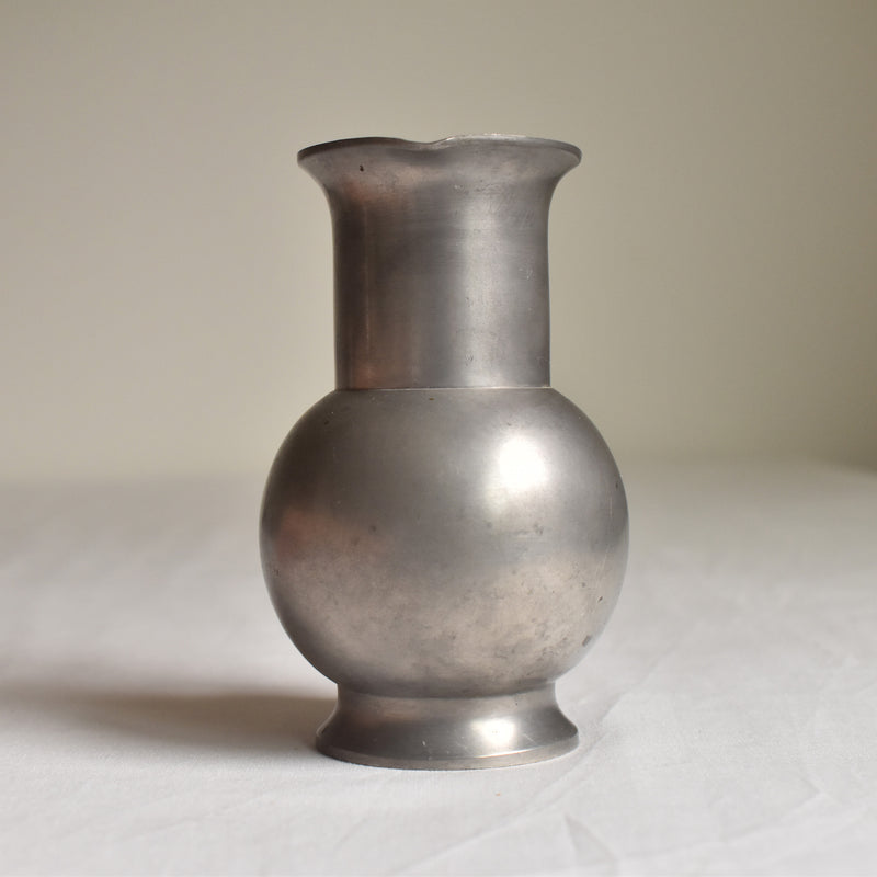 Vintage Pewter Small Pitcher A